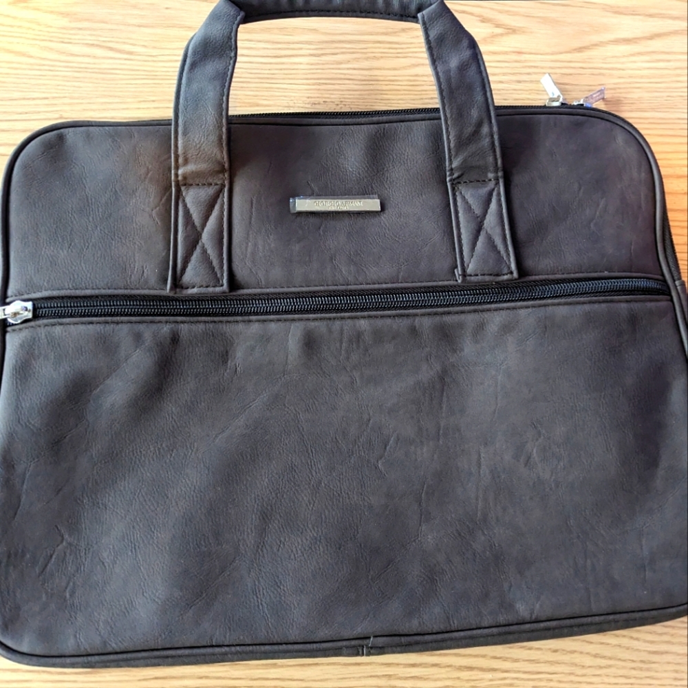 Giorgio Armani parfum laptop tote